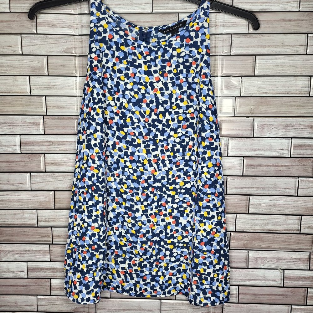 Zac &‎ Rachel New Women's Size Small Blouse Sleeveless Blue Comfy Work Top